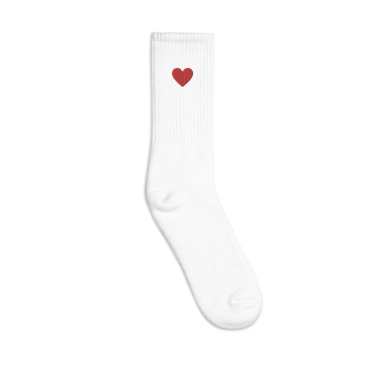 Heart | Embroidered socks