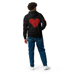 My Mans | Rose Heart Hoodie