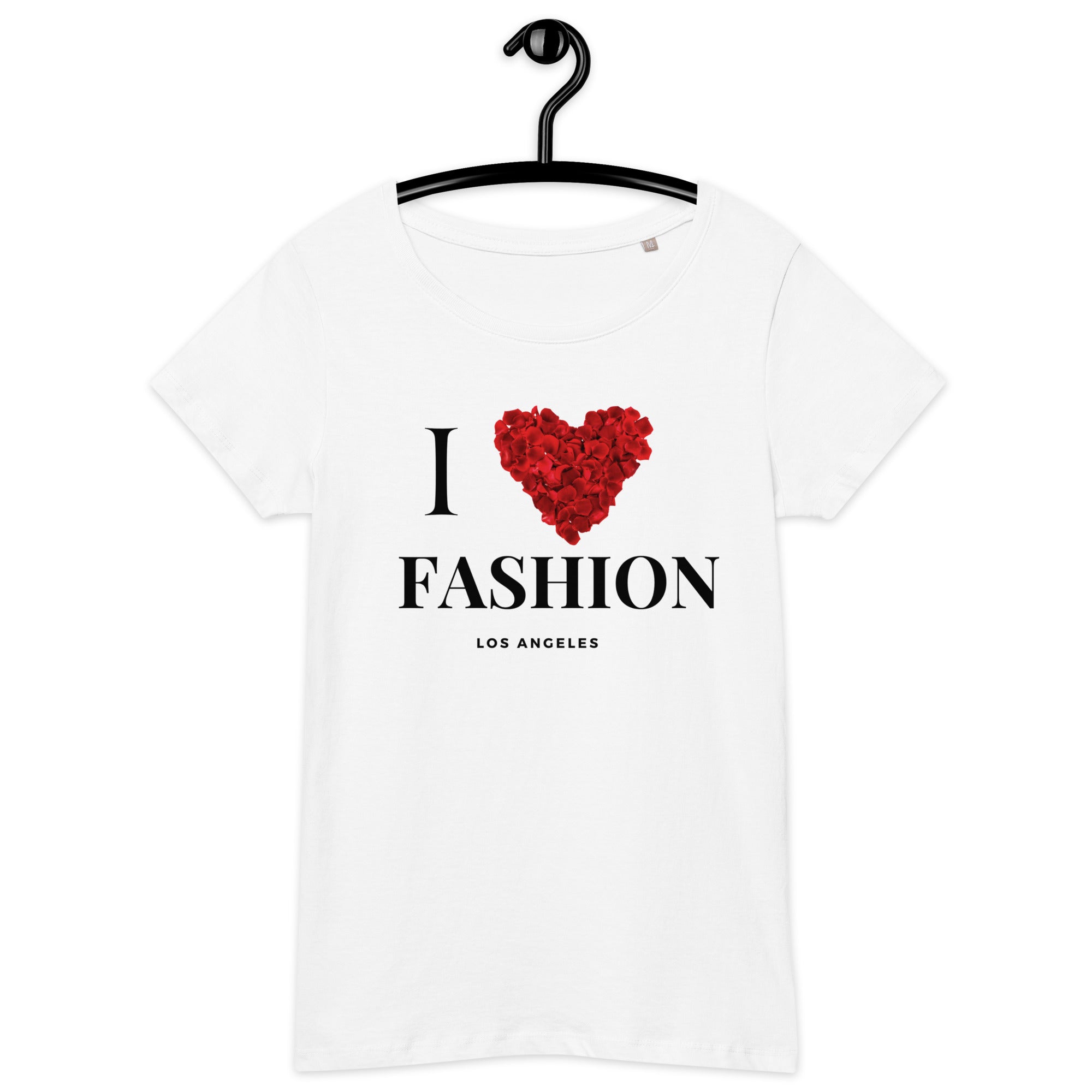 Rose Classic Heart | organic t-shirt