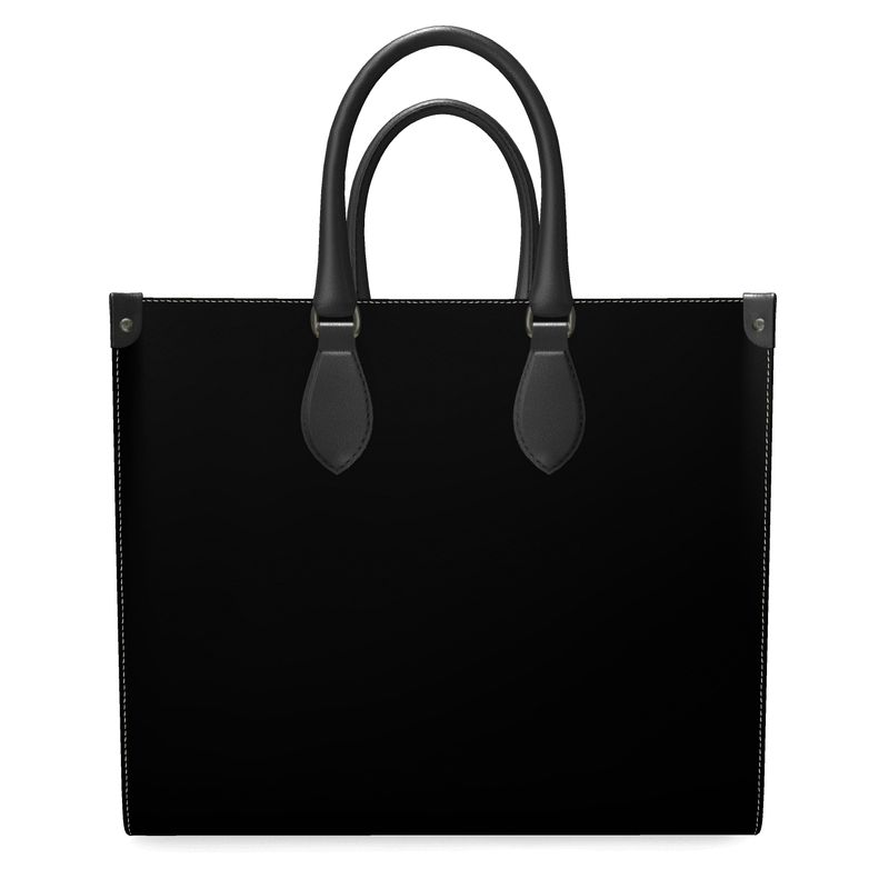 Leather Shopper Bag