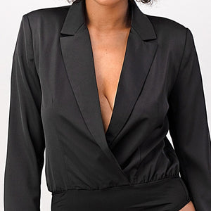 DEAL CLOSER | BLAZER BODYSUIT