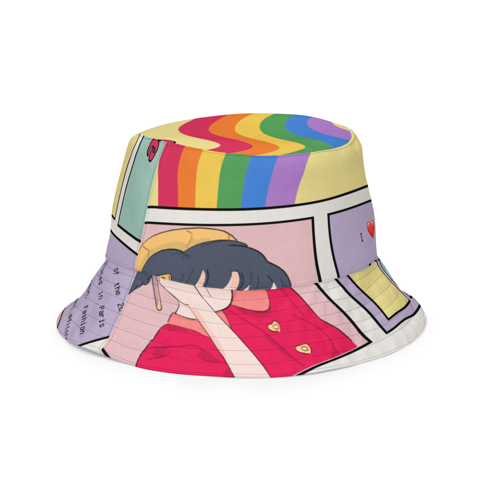 Anime Reversible bucket hat