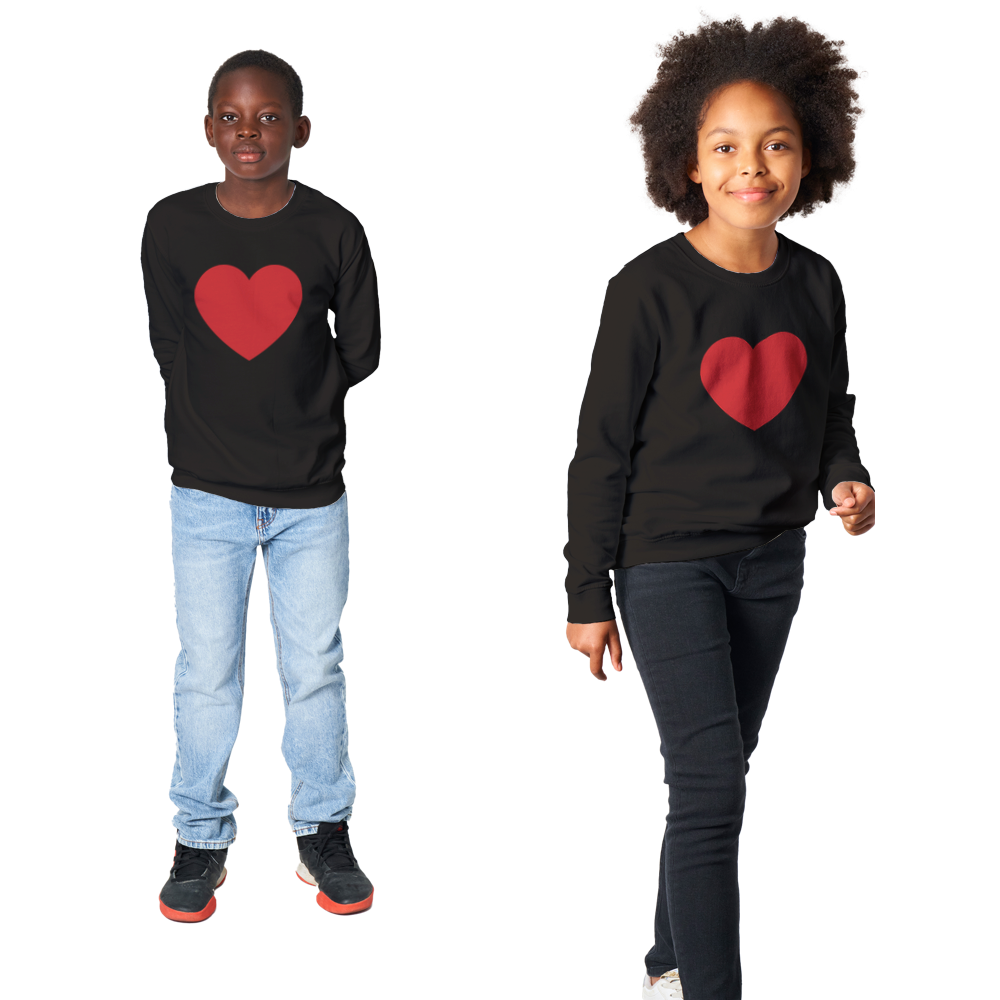 My Heart | Kids Heart Sweatshirt