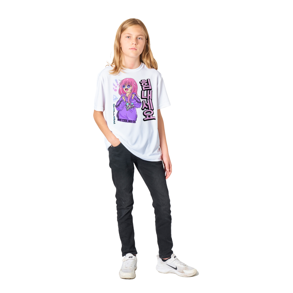 Performance Kids Crewneck T-shirt