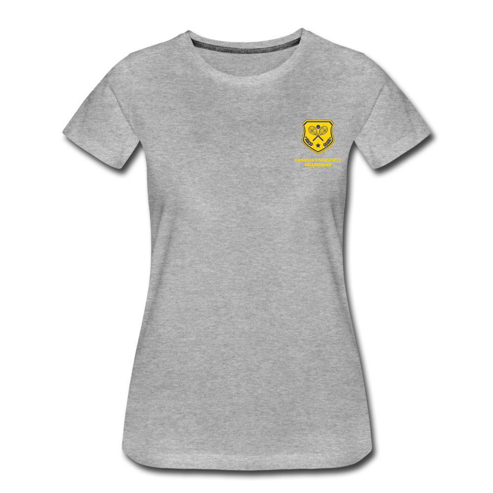 Women’s Premium Organic T-Shirt - heather gray