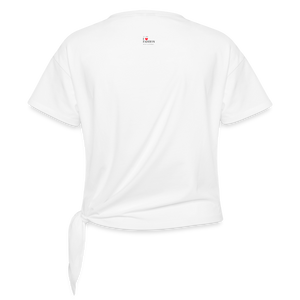 Knotted T-Shirt - white