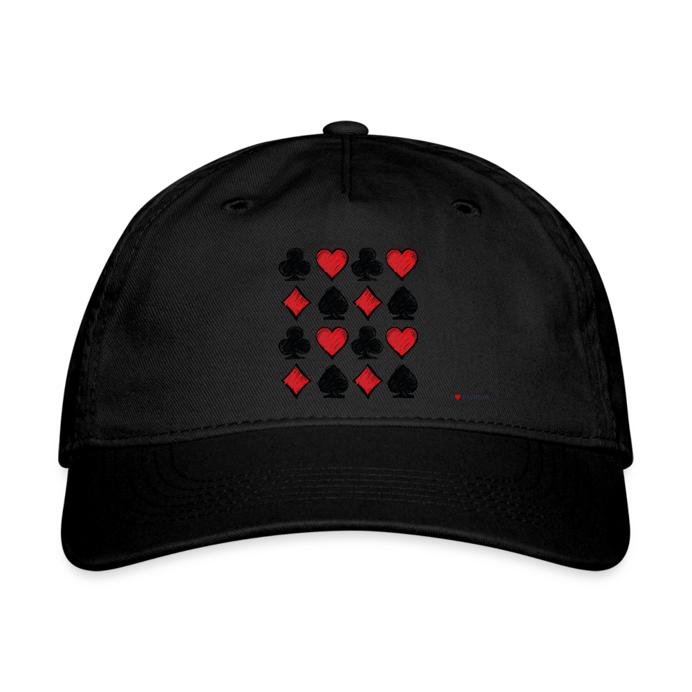 Organic Baseball Cap - black