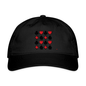 Organic Baseball Cap - black